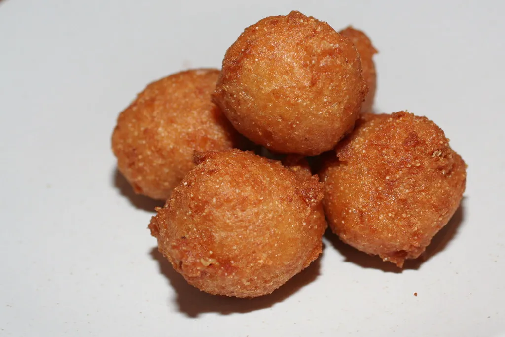 Hushpuppies at cookout menu info