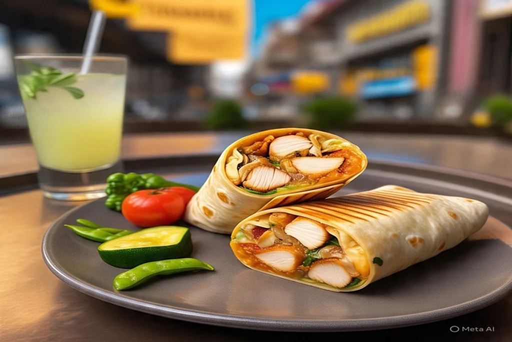 cookout wrap chicken