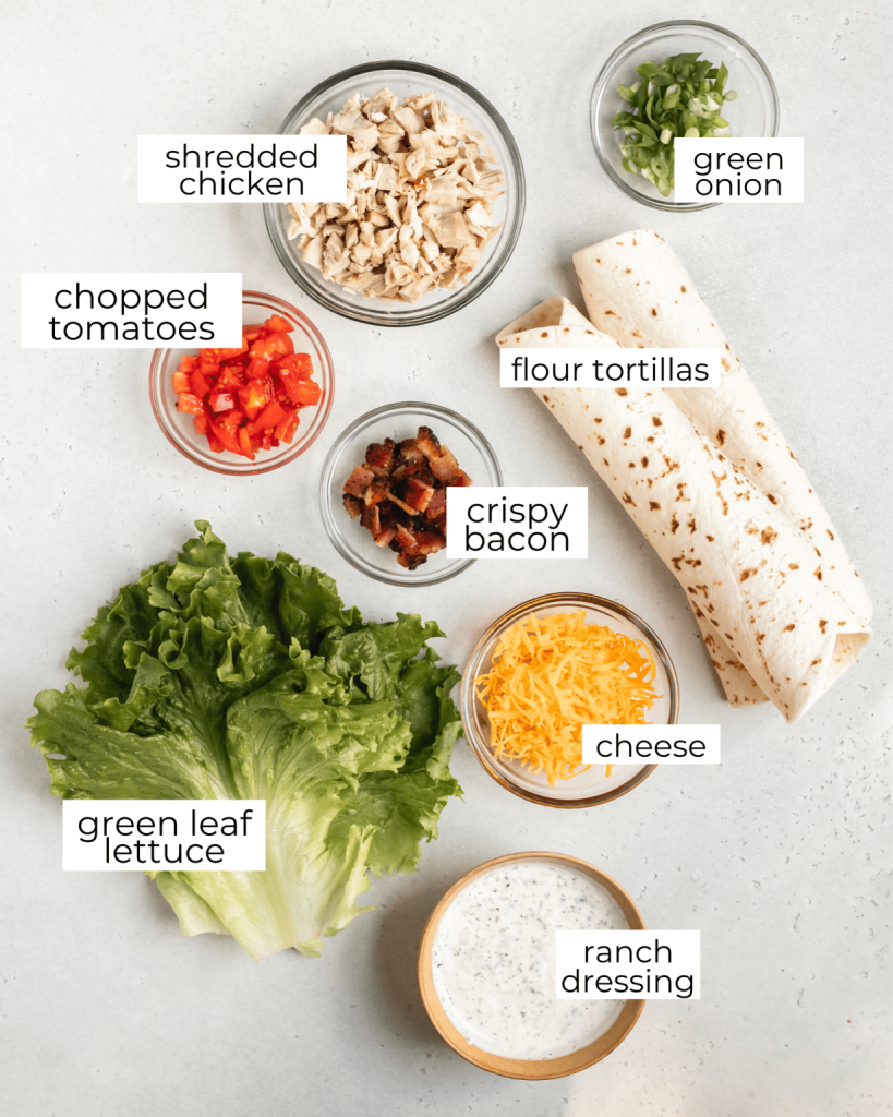Chicken Bacon Ranch Wrap
